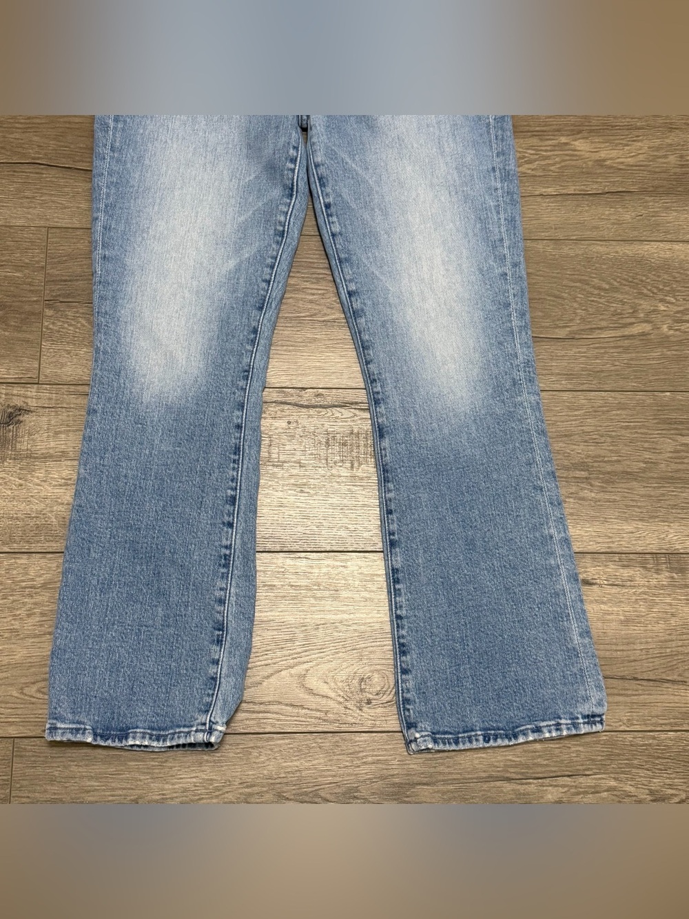 MOTHER The Hustler Ankle Jeans Scenic Route Medium Wash Flare Leg Sz 28 - Picture 5 of 14